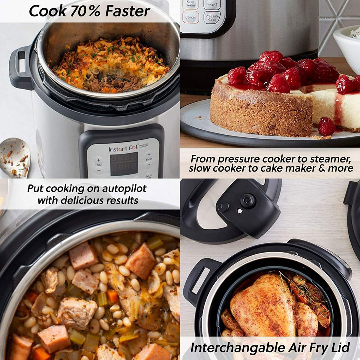 MULTICOOKER & AIR FRYER 8L 1500W