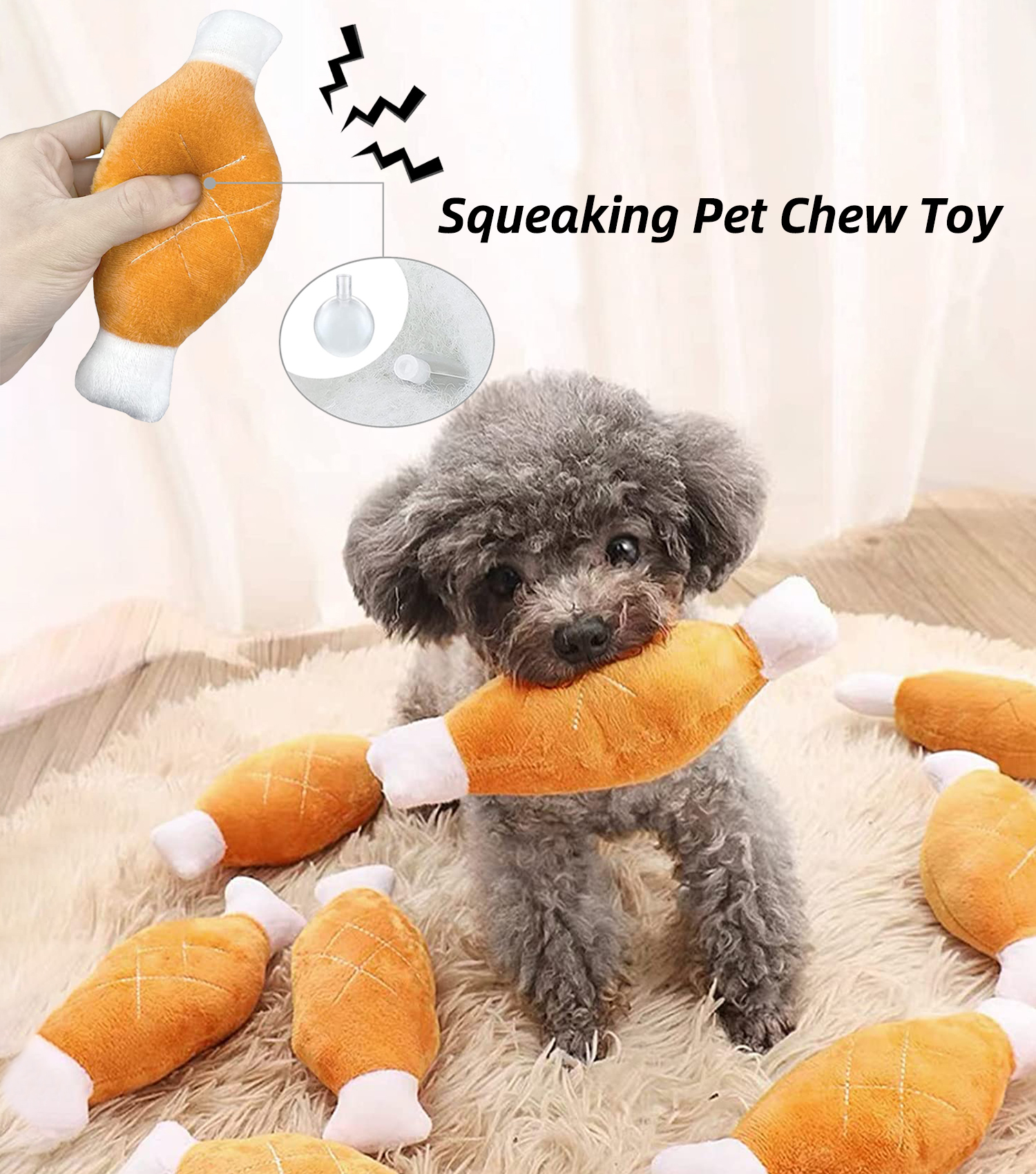 CHICKEN LEG PET TOY