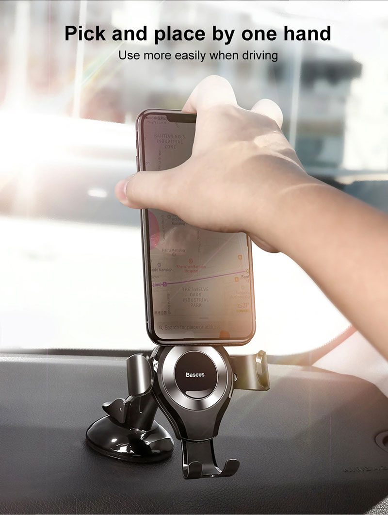 BASEUS SUYL-XP0S CAR MOUNT DASHBOARD 