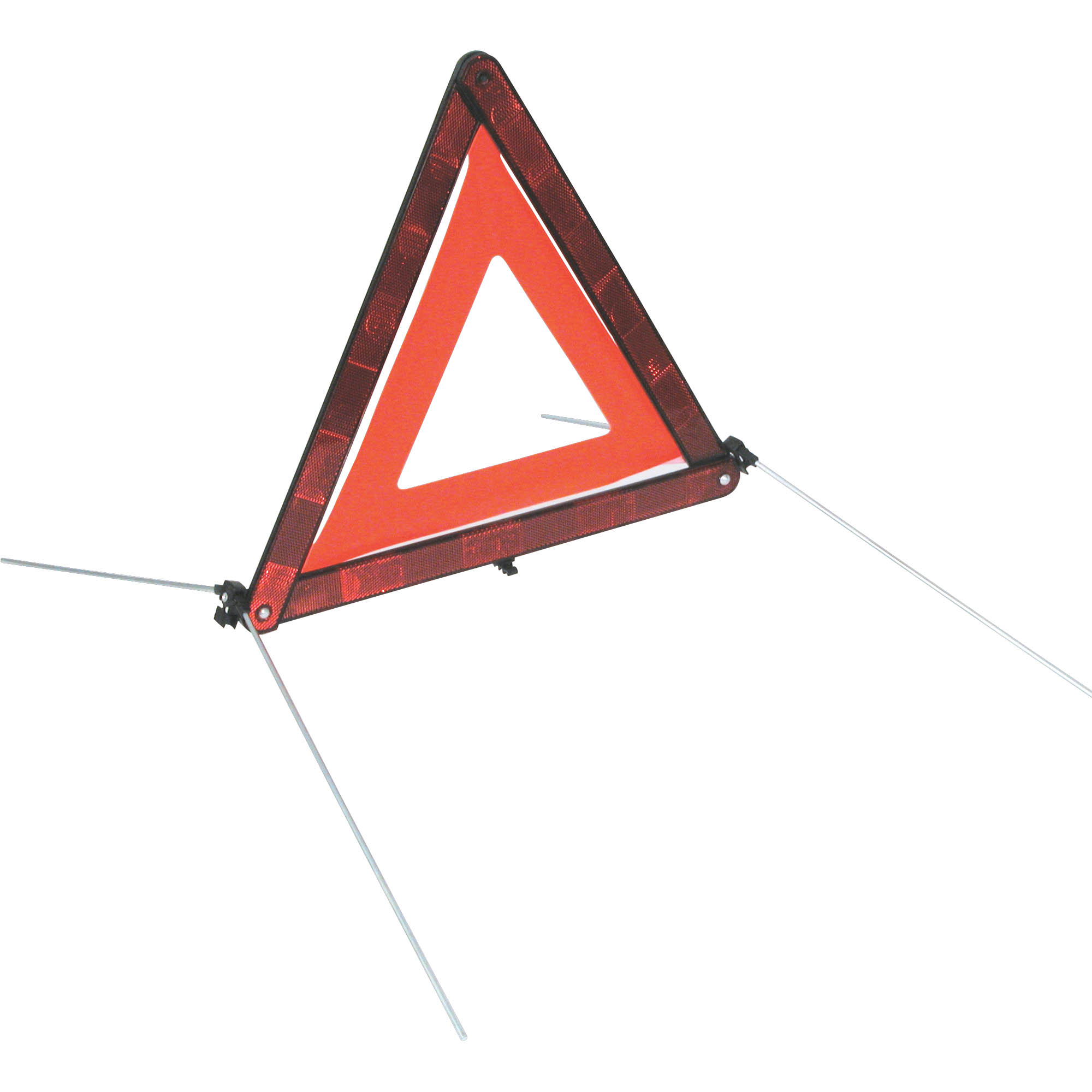 GUARD SAFETY WARNING TRIANGLES IN PLASTIC BOX BASED ON EUROPEAN UNION STANDARDS EU E4