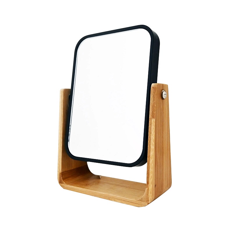 5FIVE BAMBOO MIRROR NATUREO BLACK 16X6X22CM