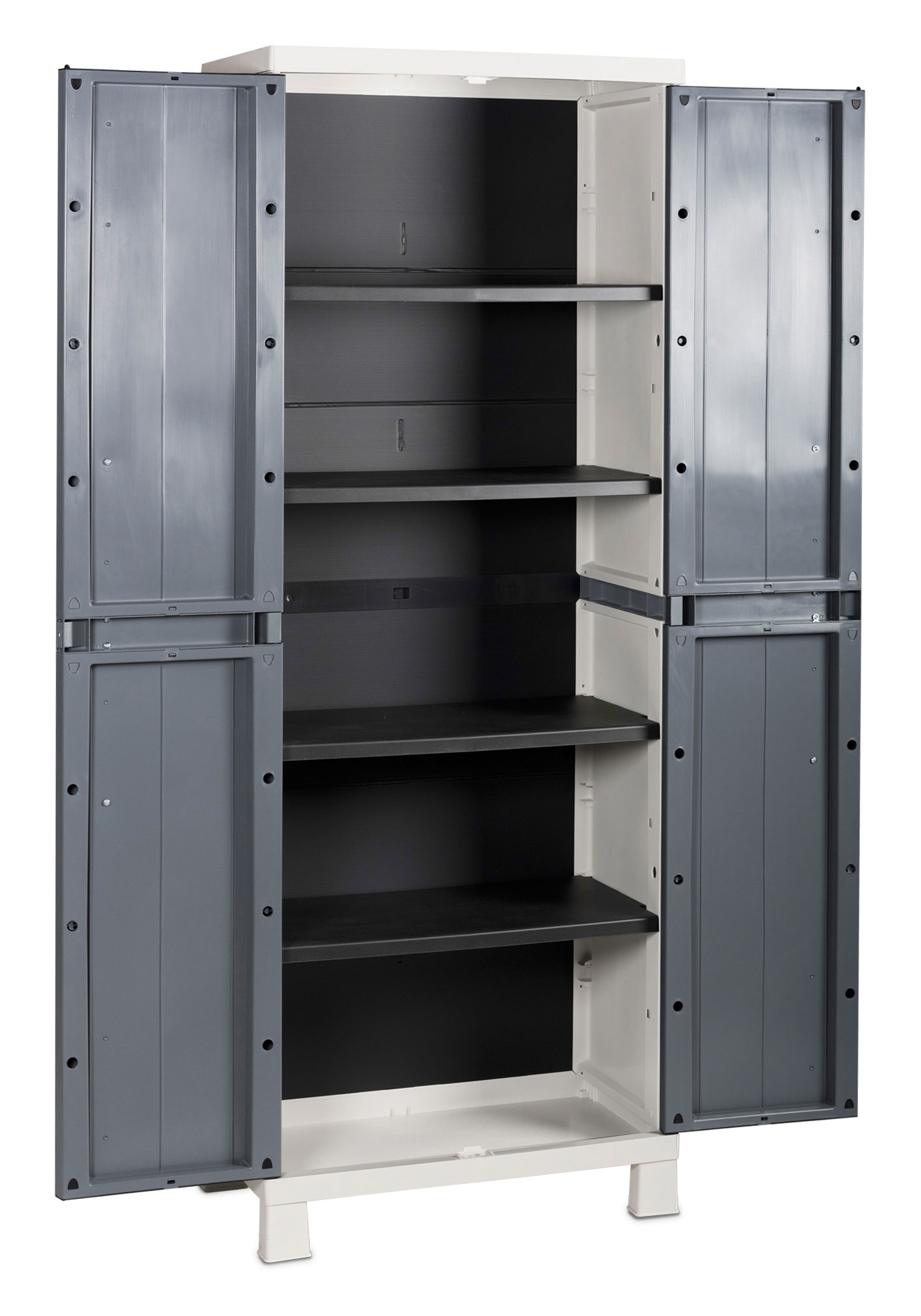 TOOMAX CABINET 4 SHELVES 2 DOORS 65X37X173CM