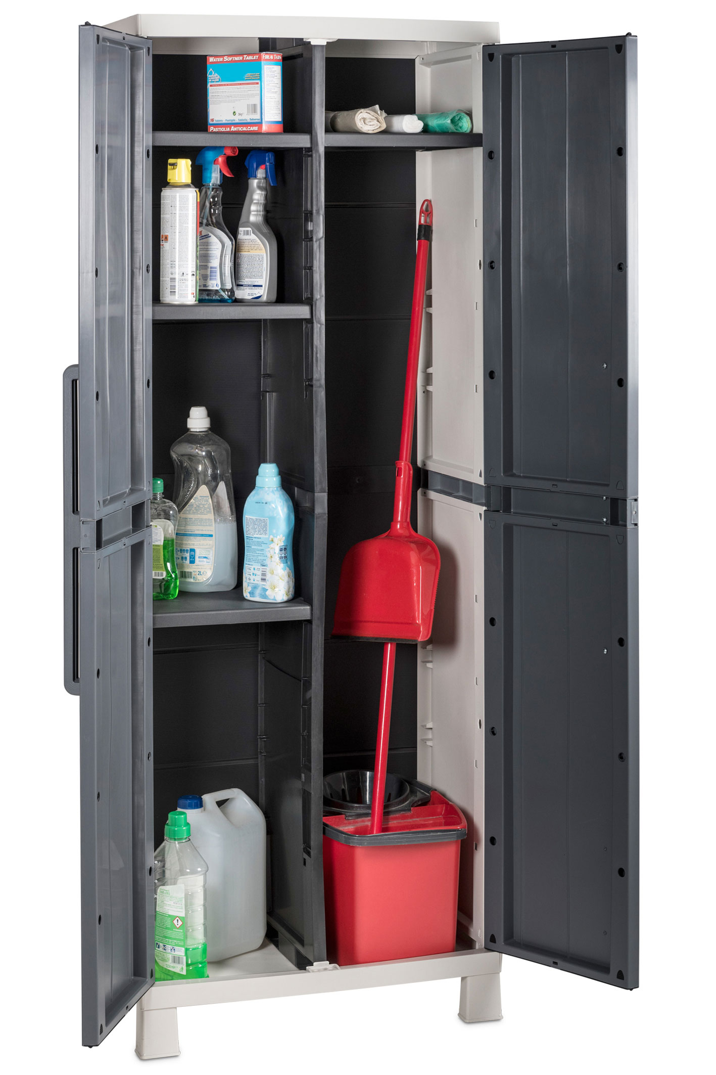 TOOMAX UTILITY CABINET 2 DOORS 65X37X173CM