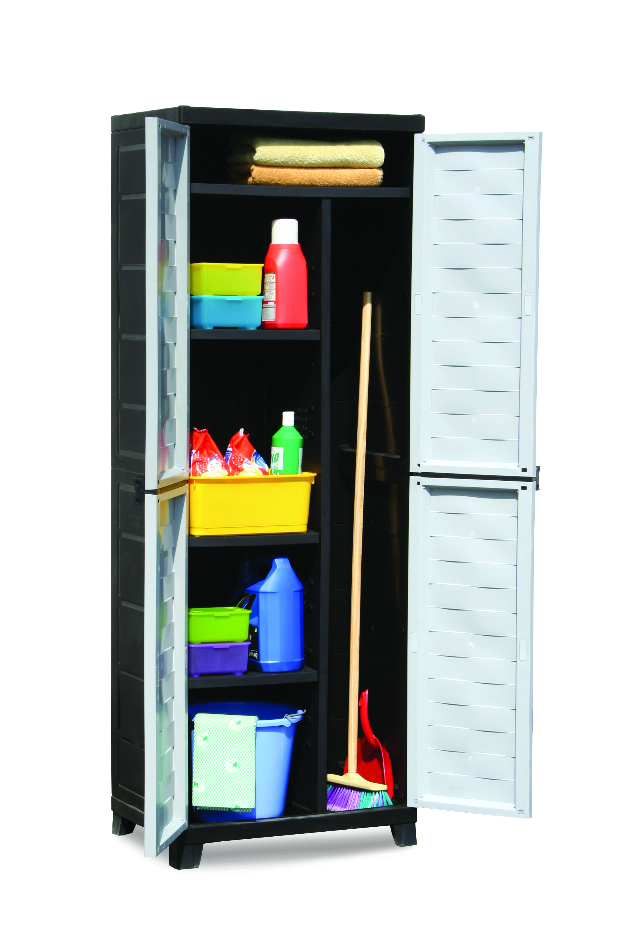 RAM UTILITY CABINET PREMIUM 4 SHELVES 65X45X182CM