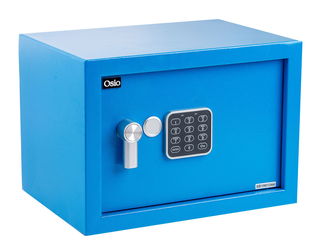 OSIO OSB-2535BU SAFEBOX DIGITAL 35X25X25CM BLUE