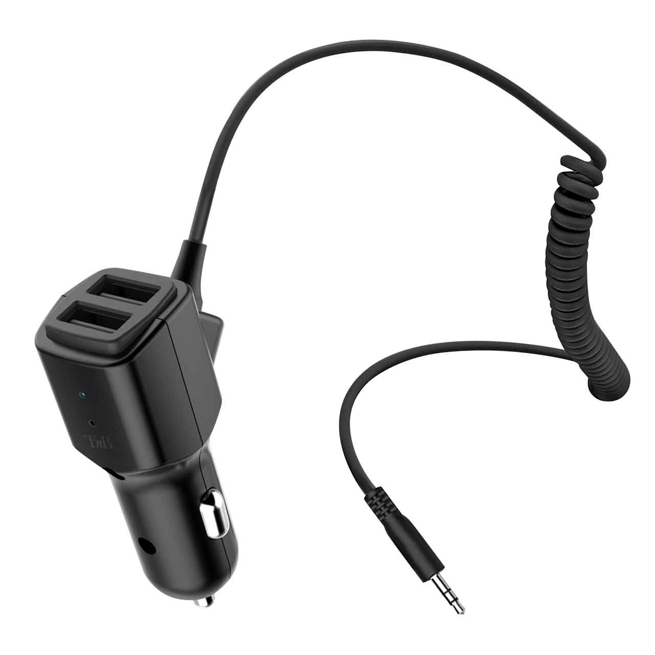 TNB CACBTKIT CIGAR-LIGHTER CAR CHARGER WITH BLUETOOTH RECEIVER