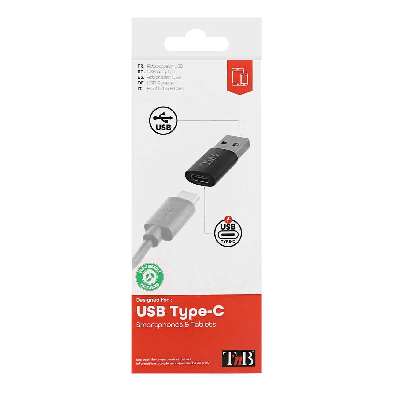 TNB ADAUSBTC USB-C FEMALE TO USB-A ADAPTER