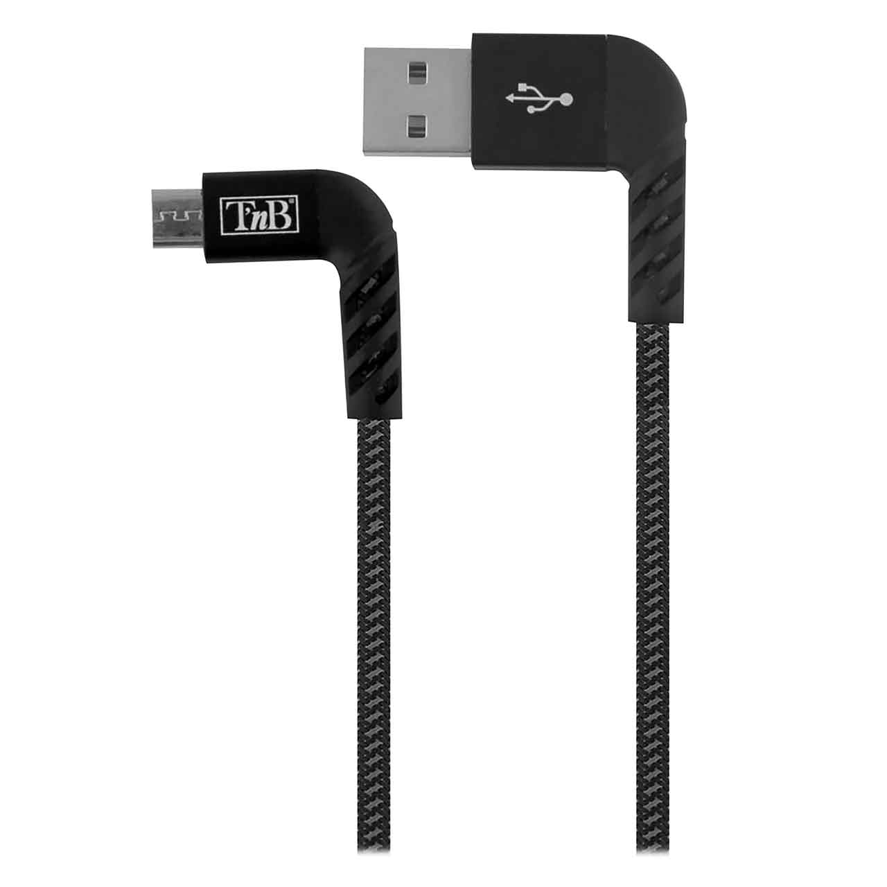 TNB XCBMUSB200 MICRO USB ΙΣΧΥΡΟ ΚΑΛΩΔΙΟ ΜΕ ΓΩΝΙΑΚΟ ΣΥΝΔΕΣΗ