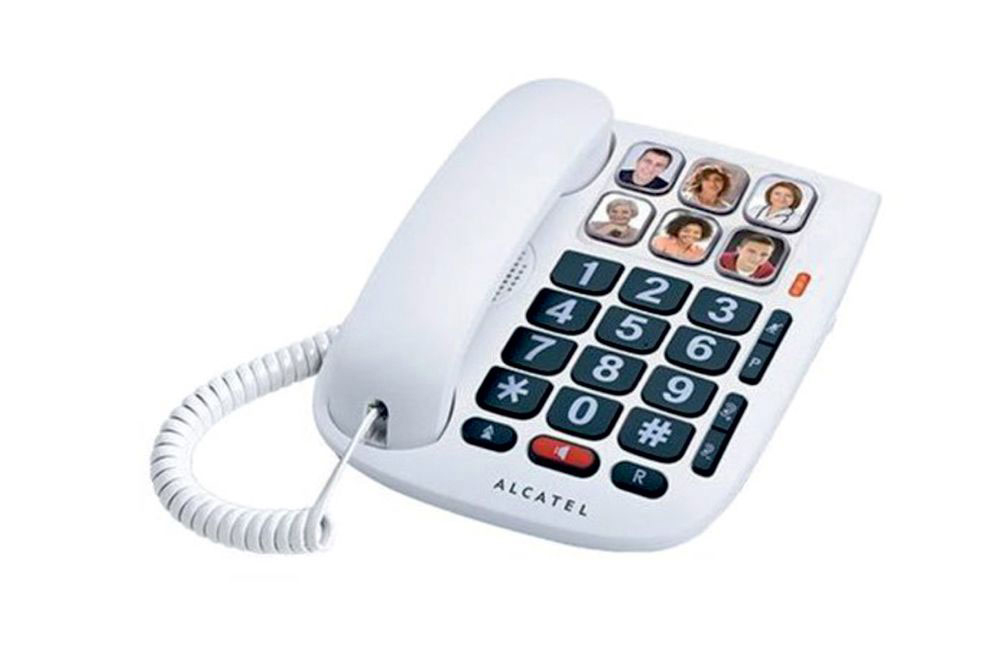 ALCATEL TMAX10 TELEPHONE WHITE 