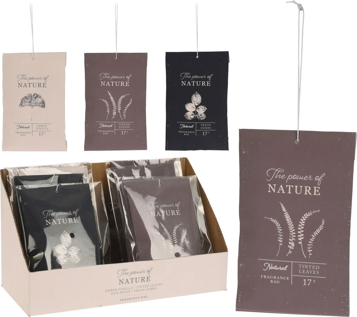 SCENTED SACHET 14CM 3 ASSORTED SCENTS