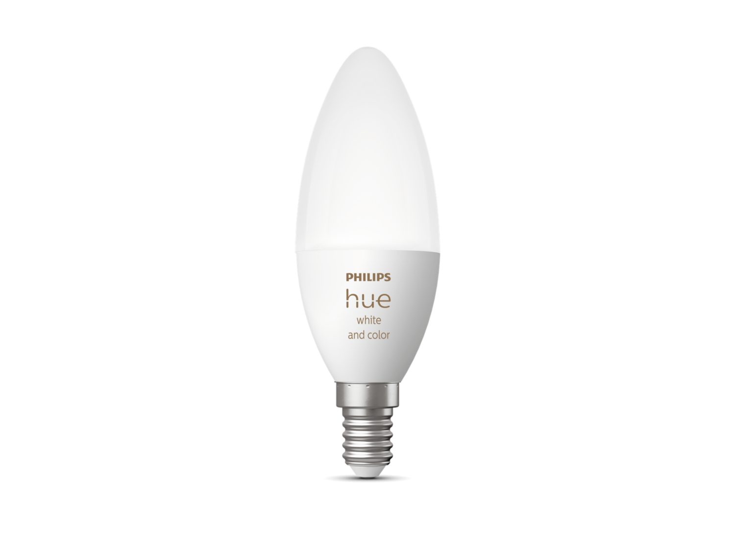 PHILIPS HUE SMART LAMPA 5.3W B39 E14