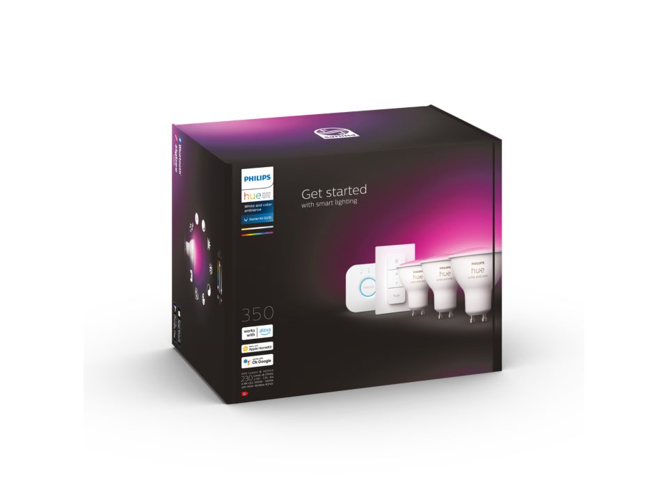 PHILIPS HUE SMART ΛΑΜΠΕΣ ΓΙΑ ΝΤΟΥΙ 3ΤΜΧ