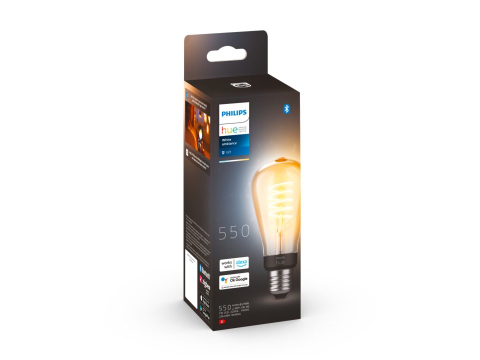 PHILIPS HUE SMART ΛΑΜΠΑ 7W ST64 E27