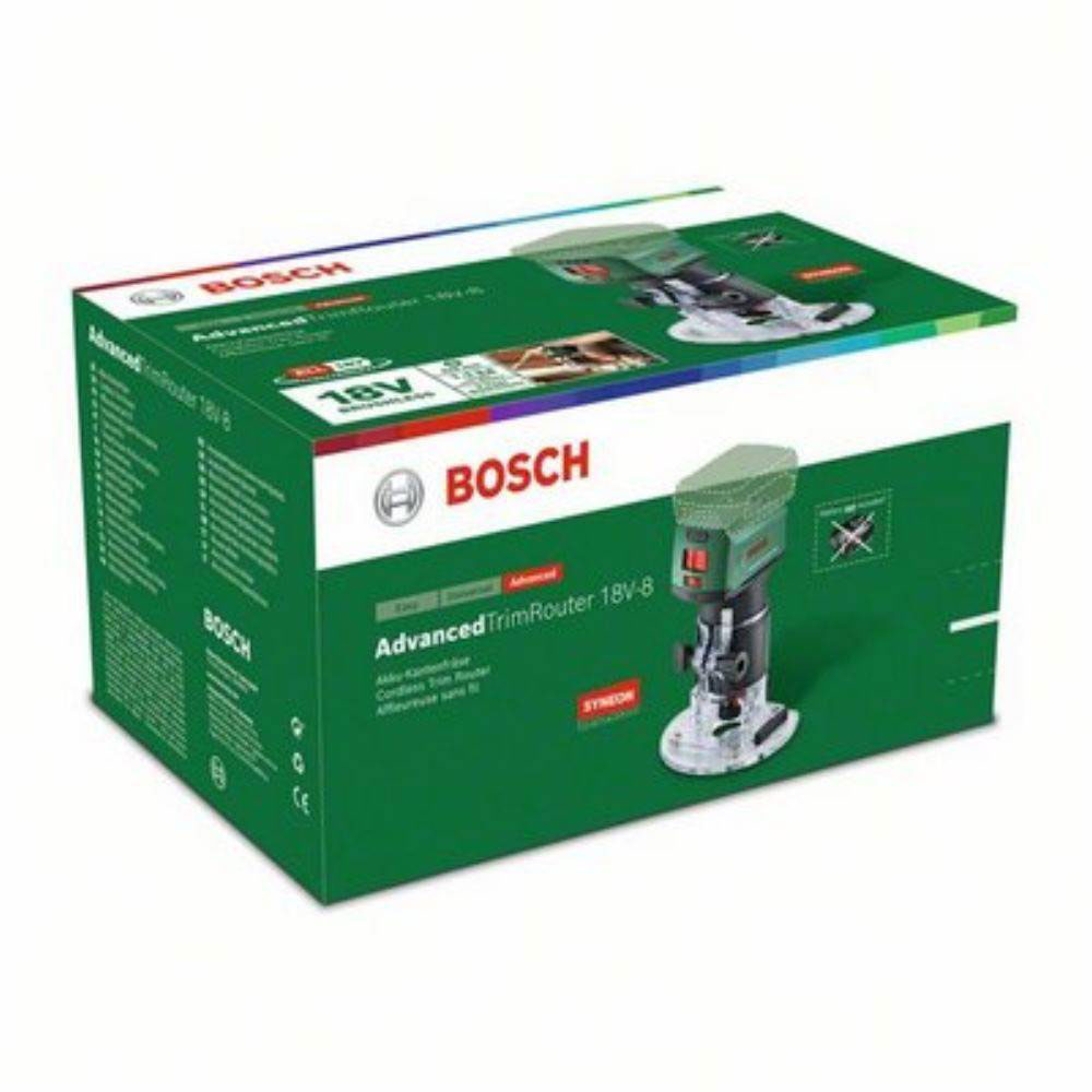 BOSCH ADVANCEDTRIMROUTER 18 TRIM ROUTER 18V - NO BATTERY INCLUDED