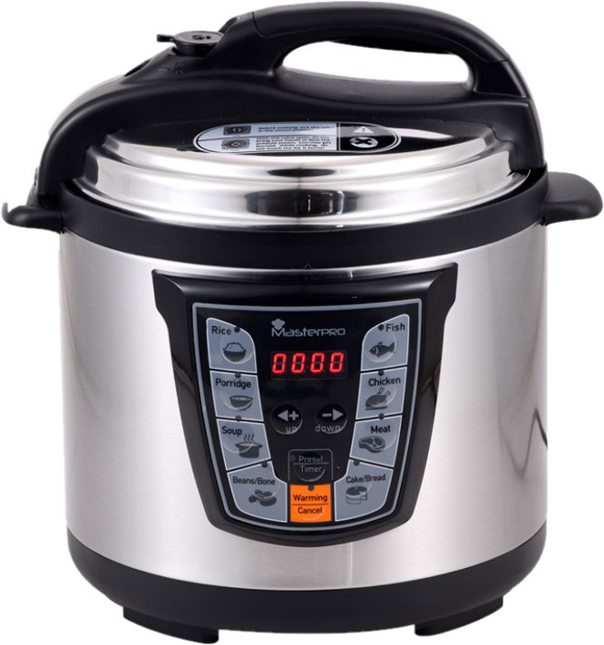 MASTERPRO BGMP-9091 8/N1 ELECTRIC PRESSURE COOKER 1000W