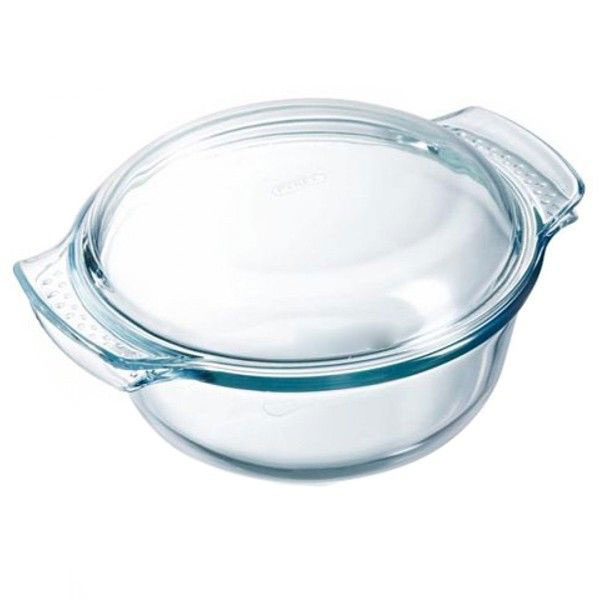 PYREX ESSENTIALS ΣΤΡΟΓΓΥΛΗ ΚΑΤΣΑΡΟΛΑ ΜΕ ΚΑΠΑΚΙ 2.1L 24X20X10CM