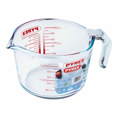 PYREX CLASSIC GLASS MEASURING JUG 1L