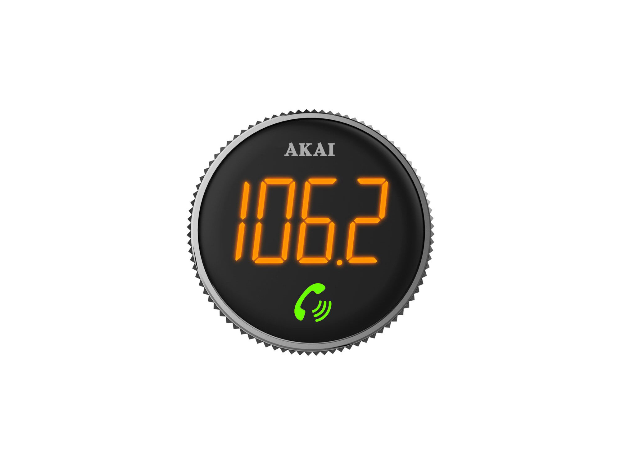 AKAI FMT-95BT FM TRANSMITTER ΚΑΙ ΦΟΡΤΙΣΤΗΣ ΜΕ BLUETOOTH MICRO SD FAST CHARGE USB TYPE-C LED ΚΑΙ HANDS FREE