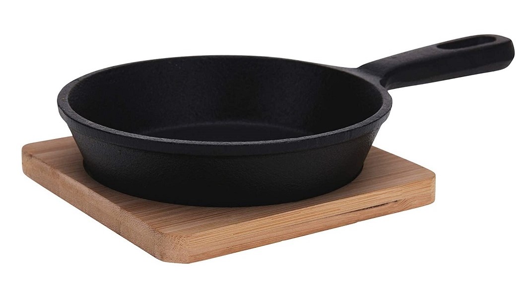 CAST IRON FRY PAN Ø125MM