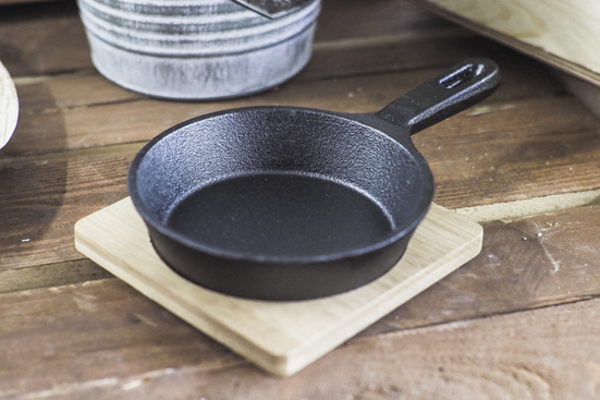 CAST IRON FRY PAN Ø125MM