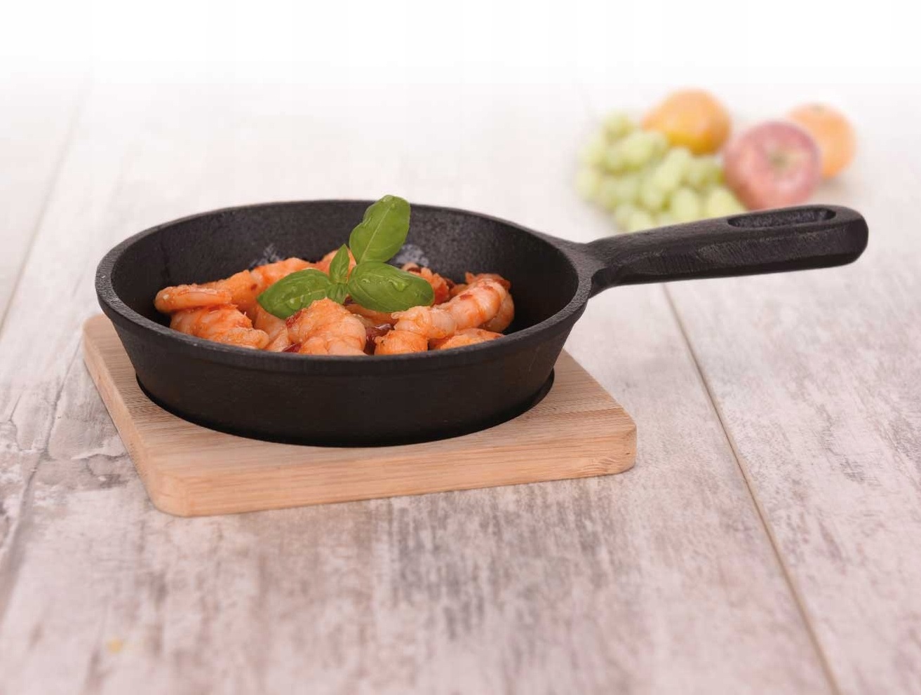 CAST IRON FRY PAN Ø125MM