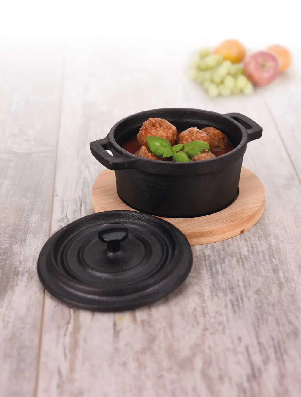 CAST IRON BAKING DISH Ø10CM