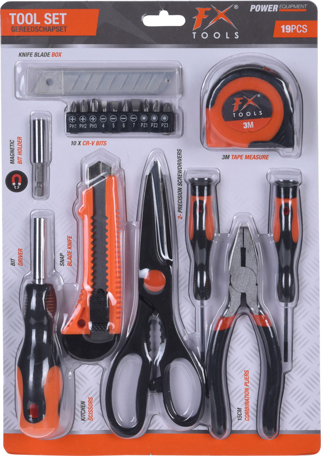 FX TOOLS TOOL SET 19PCS