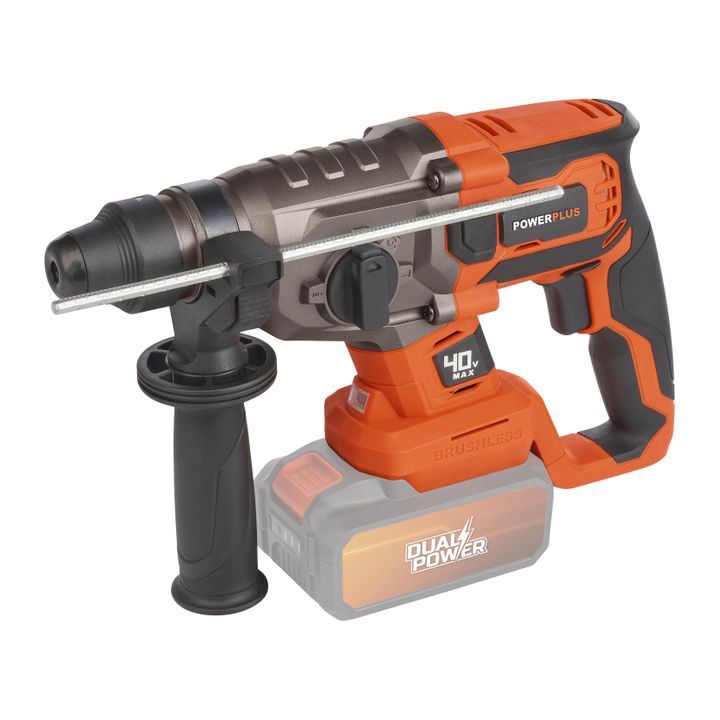 POWERPLUS POWDP15680 HAMMER DRILL SDS 40V SOLO NO BATTERY INCLUDED