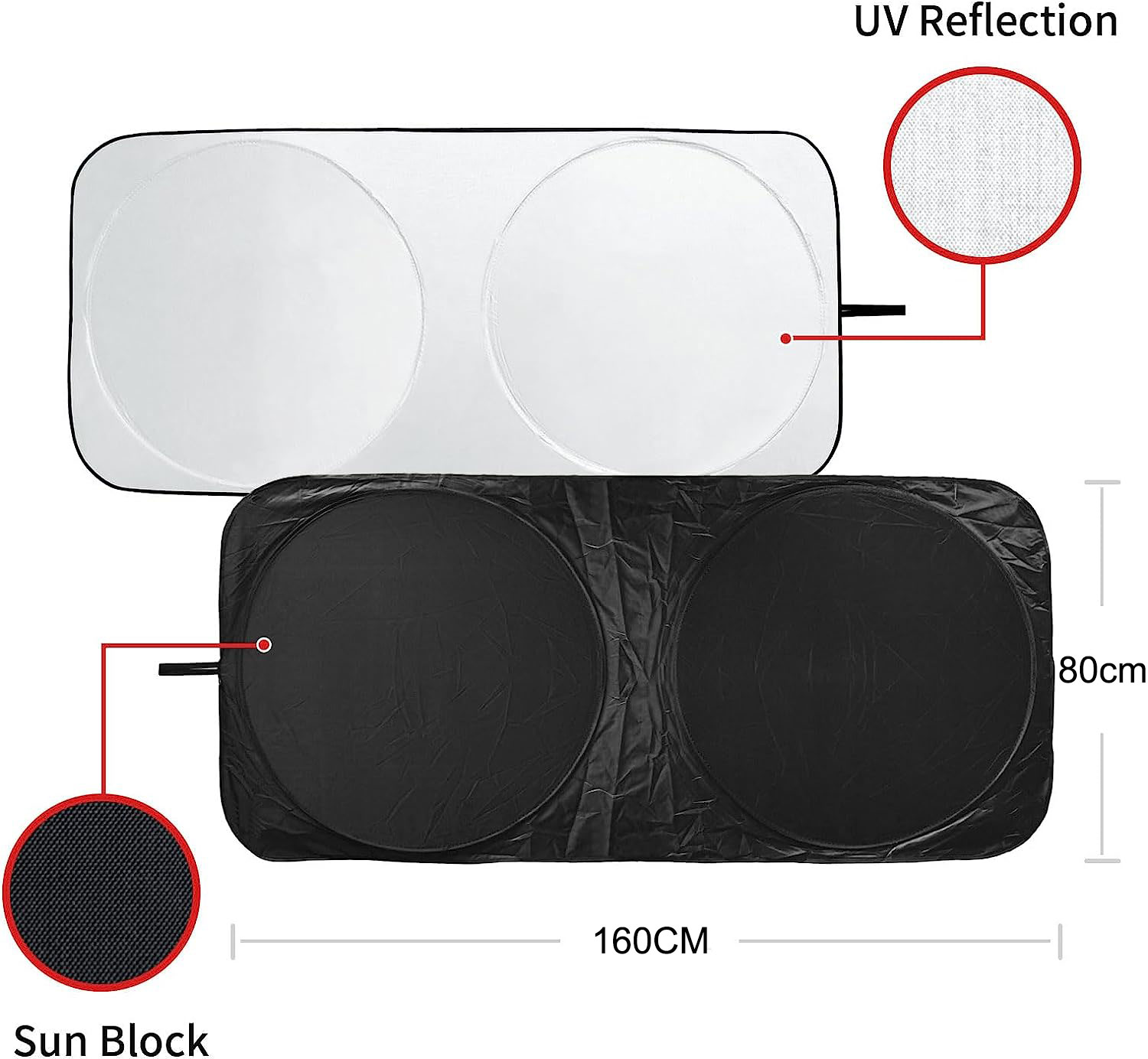 G&G SUNSHADE 160X80CM