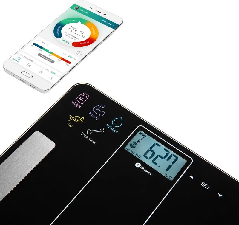 SENCOR SBS 8000BK DIGITAL SCALE BLUETOOTH FITNESS