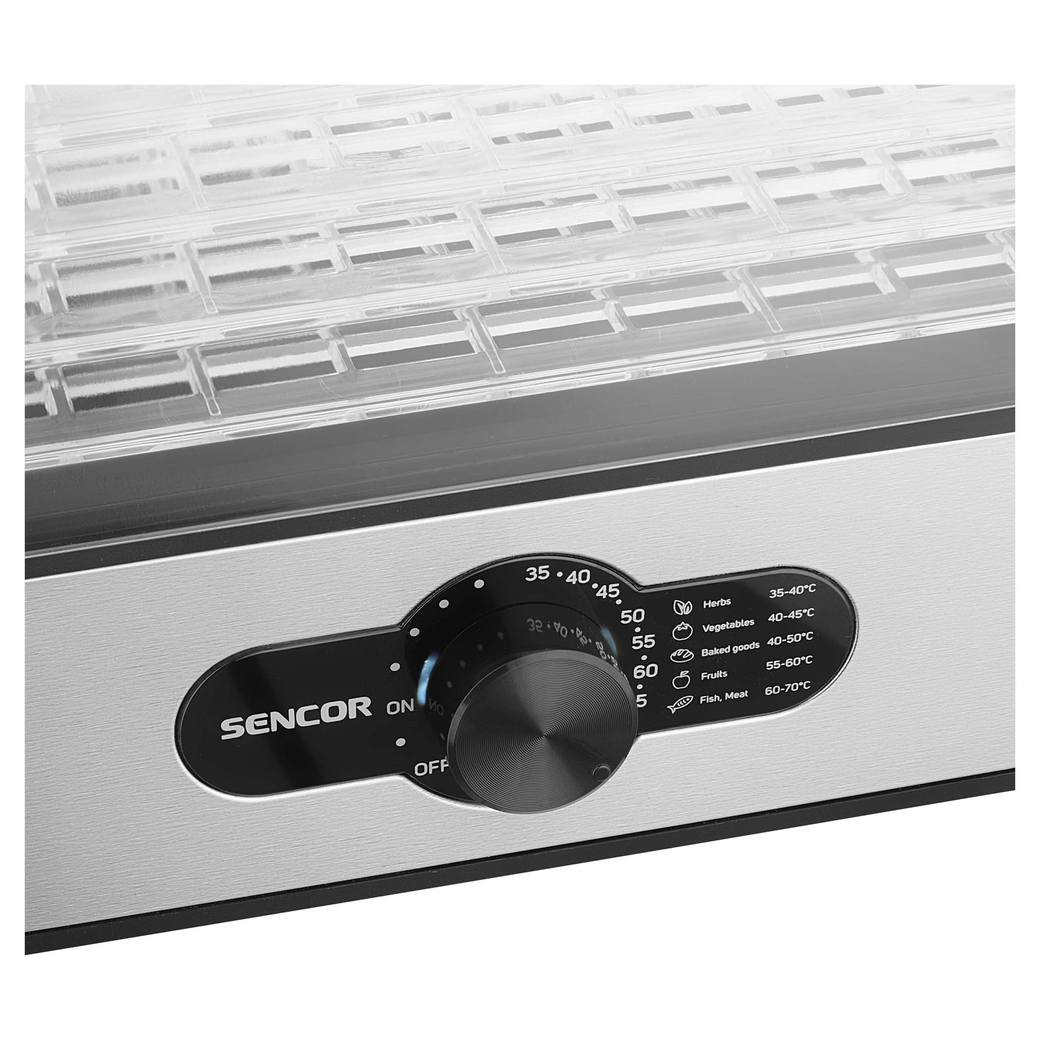 SENCOR SFD 950SS FOOD DEHYDRATOR 240W