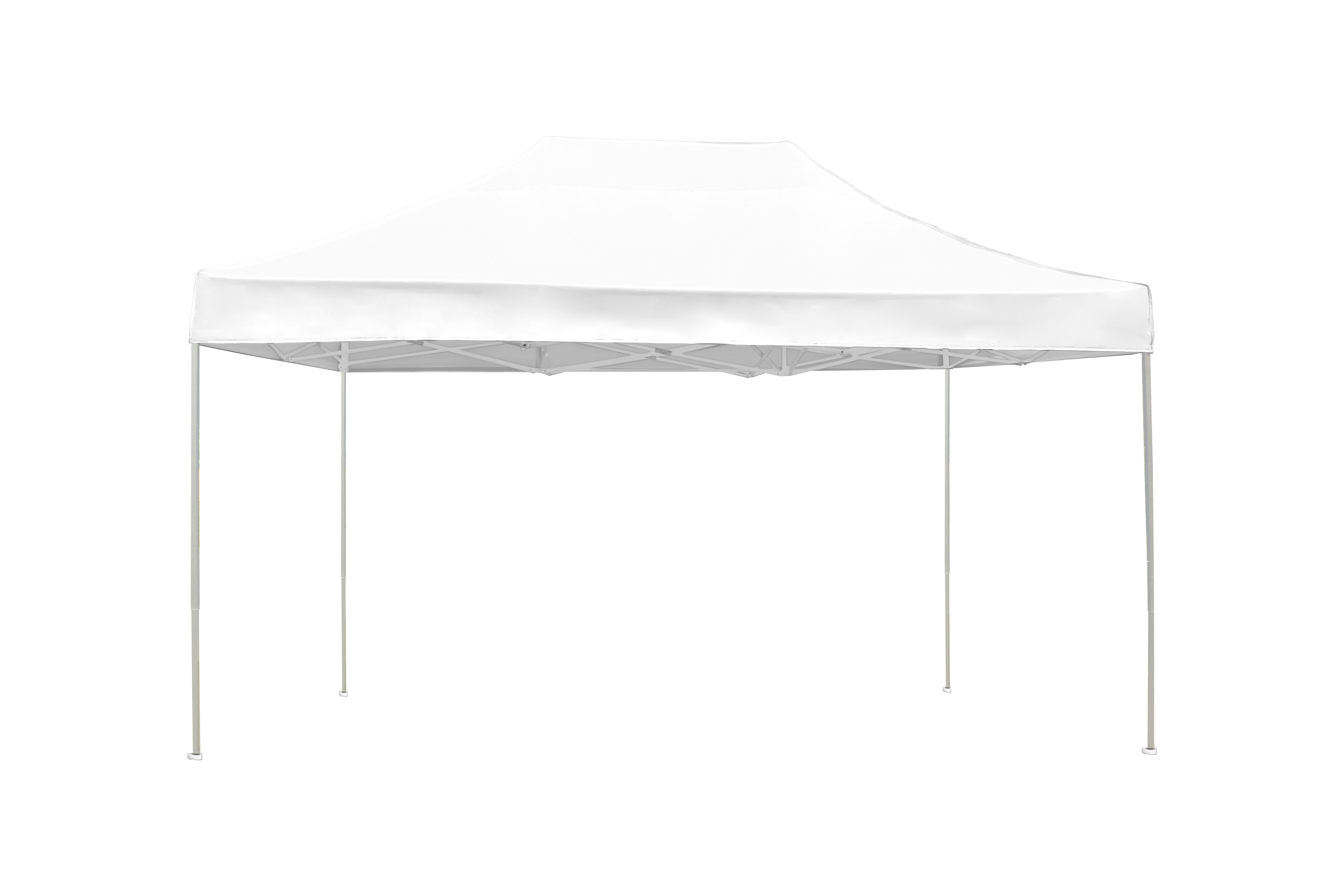 GRAND 3X4.5M FOLDING GAZEBO 420D WHITE