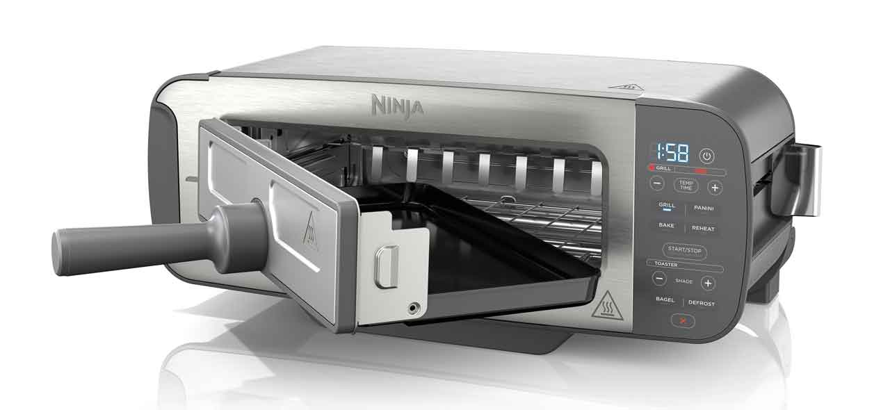 NINJA ST202EU ΤΟΣΤΙΕΡΑ ΨΗΣΤΑΡΙΑ ΚΑΙ ΠΡΕΣΑ PANINI 3-ΣΕ-1 NINJA FOODI 2400W