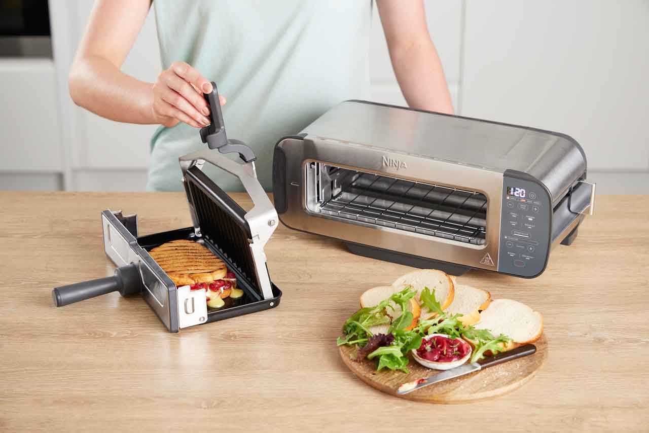 NINJA ST202EU ΤΟΣΤΙΕΡΑ ΨΗΣΤΑΡΙΑ ΚΑΙ ΠΡΕΣΑ PANINI 3-ΣΕ-1 NINJA FOODI 2400W