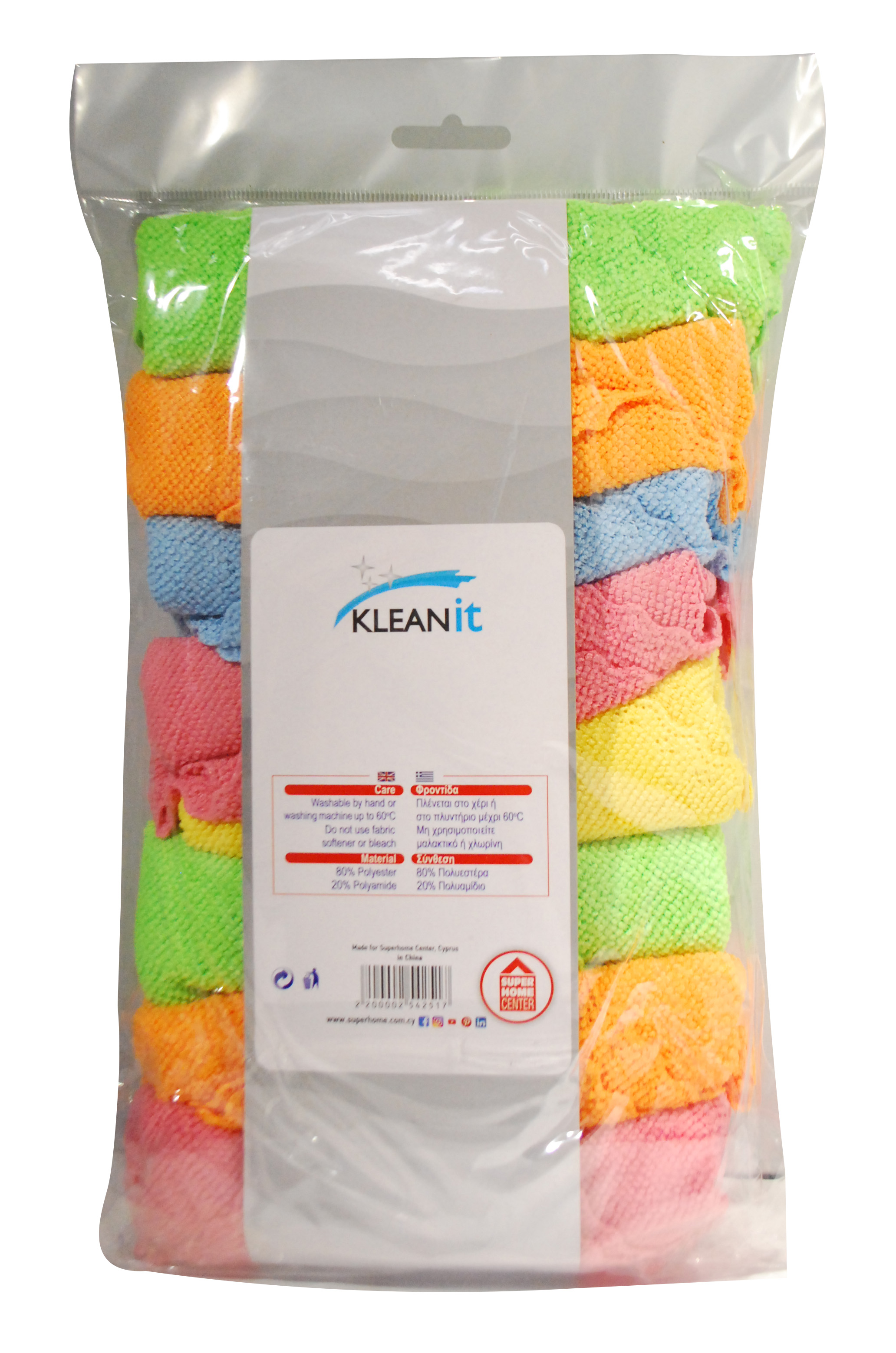 KLEANIT SUPER MICRO FIBER 8PCS