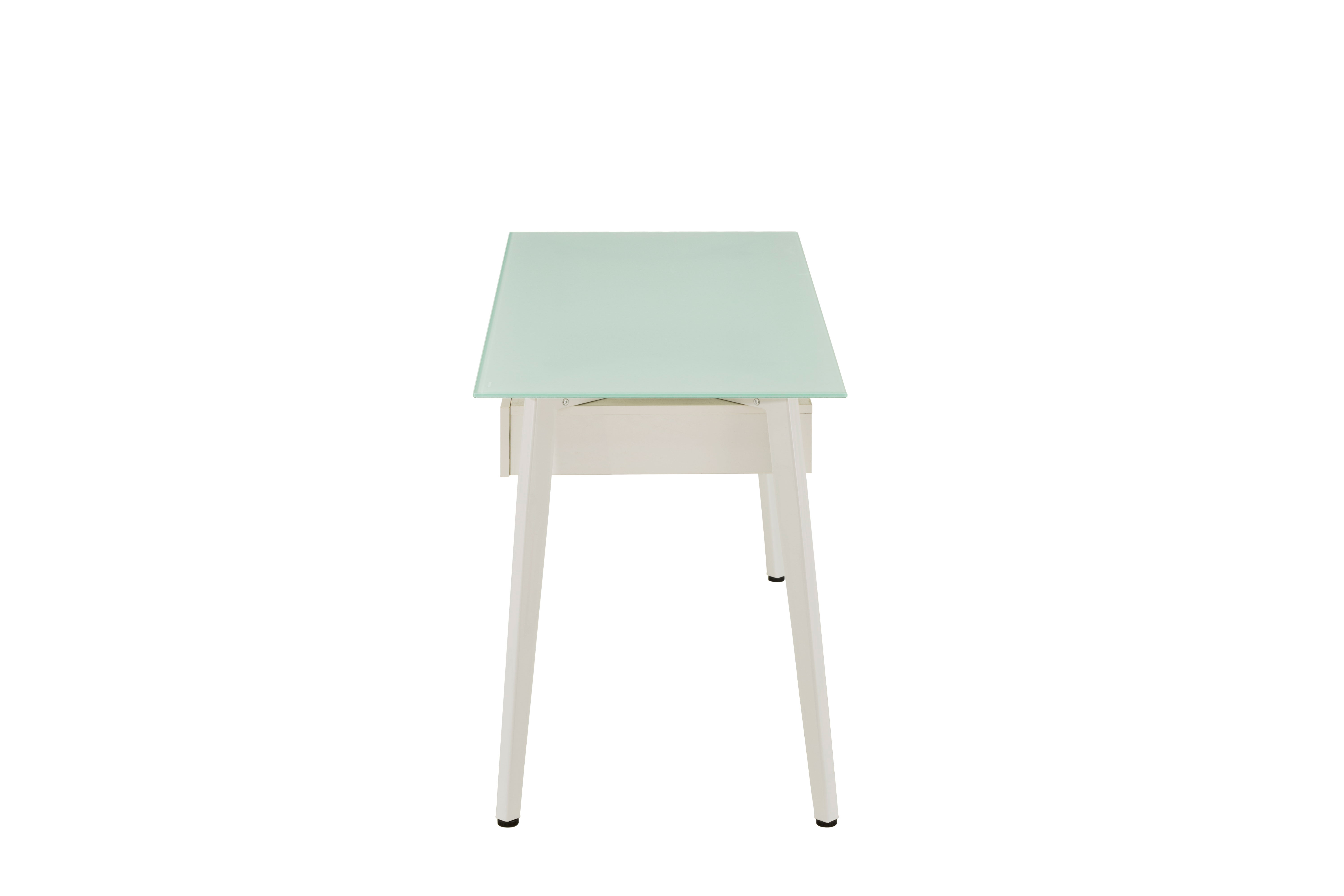 SUPERLIVING COMPUTER TABLE 130X60X76CM WHITE