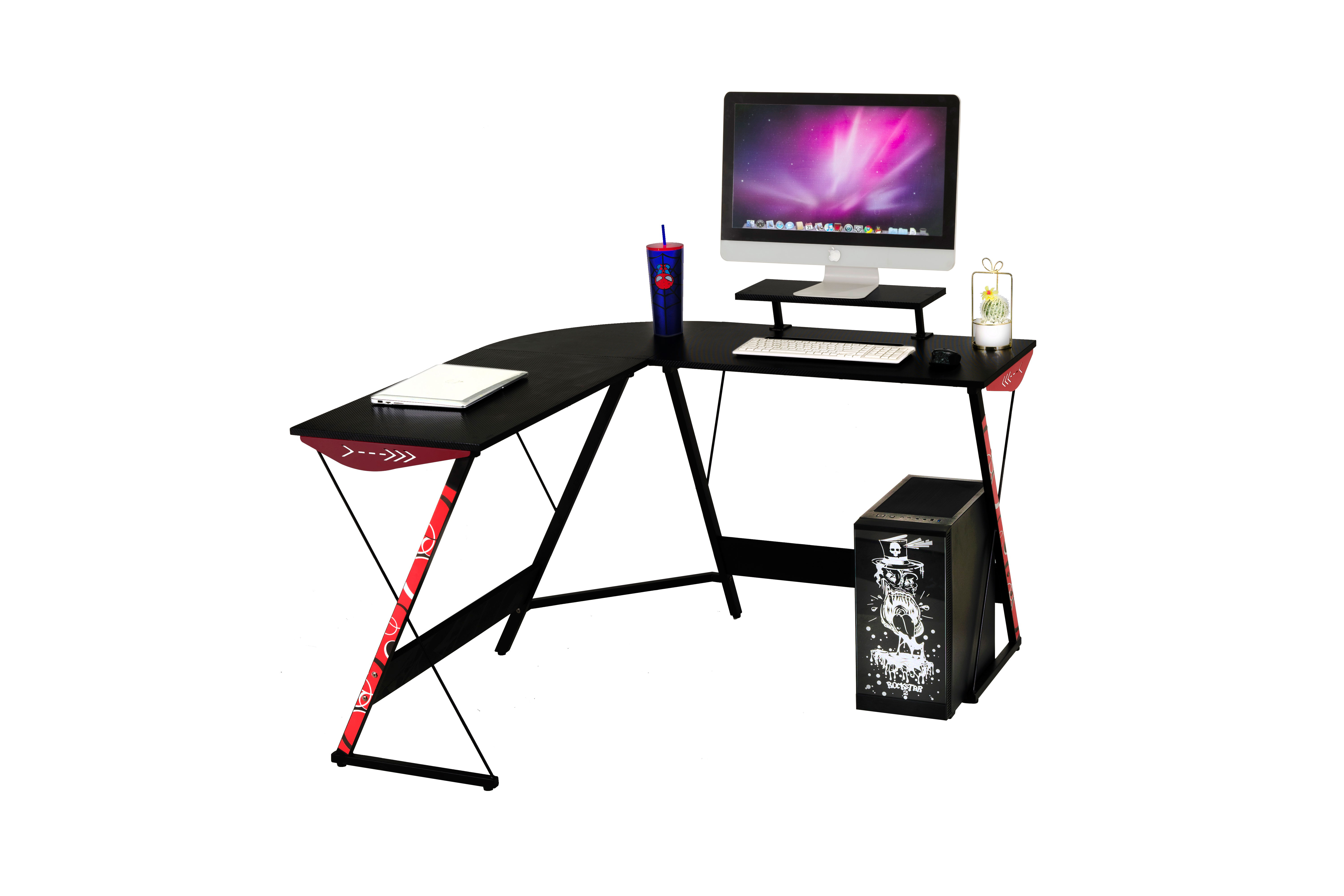 SUPERLIVING ZEUS GAMING DESK 125X125X87.5CM