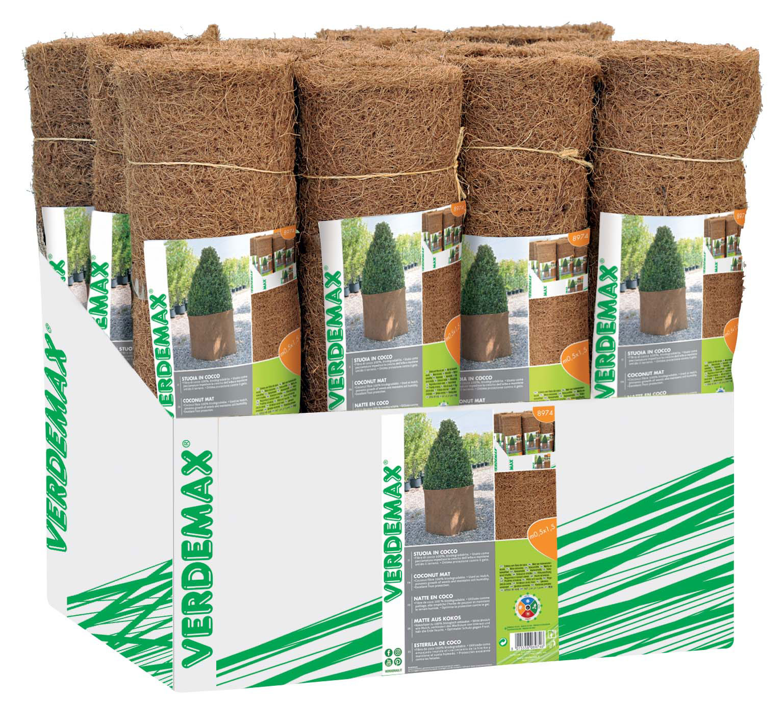 VERDEMAX COCONUT MAT 0.5X1.5M