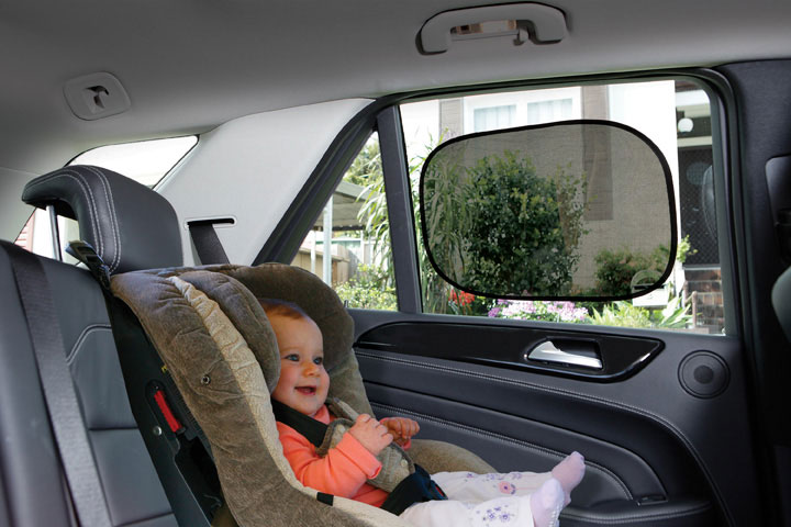 DREAMBABY INSTA-CLING CAR SHADES 2PCS BLACK