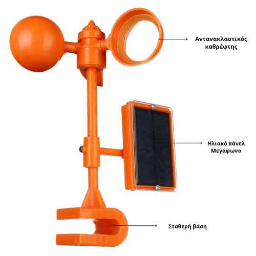 KAOKEY BIRD REPELLER WITH SOLAR SOUND