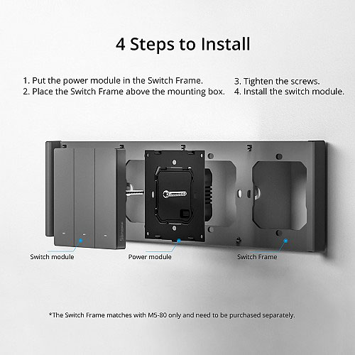 SONOFF SMART WALL SWITCH 3-B