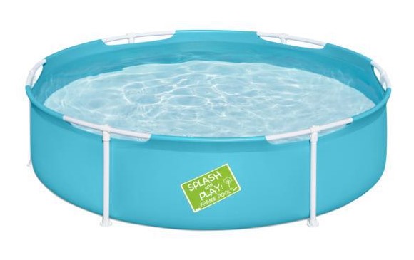 BESTWAY 56283 MY 1ST FRAME POOL BLUE 152X38CM