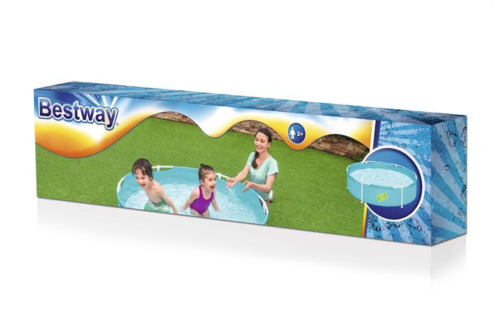 BESTWAY 56283 MY 1ST FRAME POOL BLUE 152X38CM