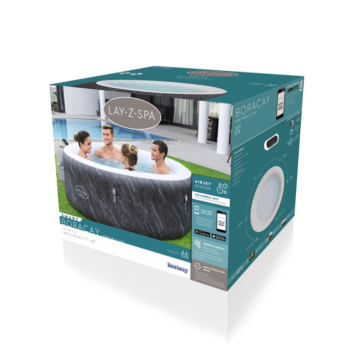 BESTWAY 60175 LAY-Z-SPA BORACAY 180X66CM