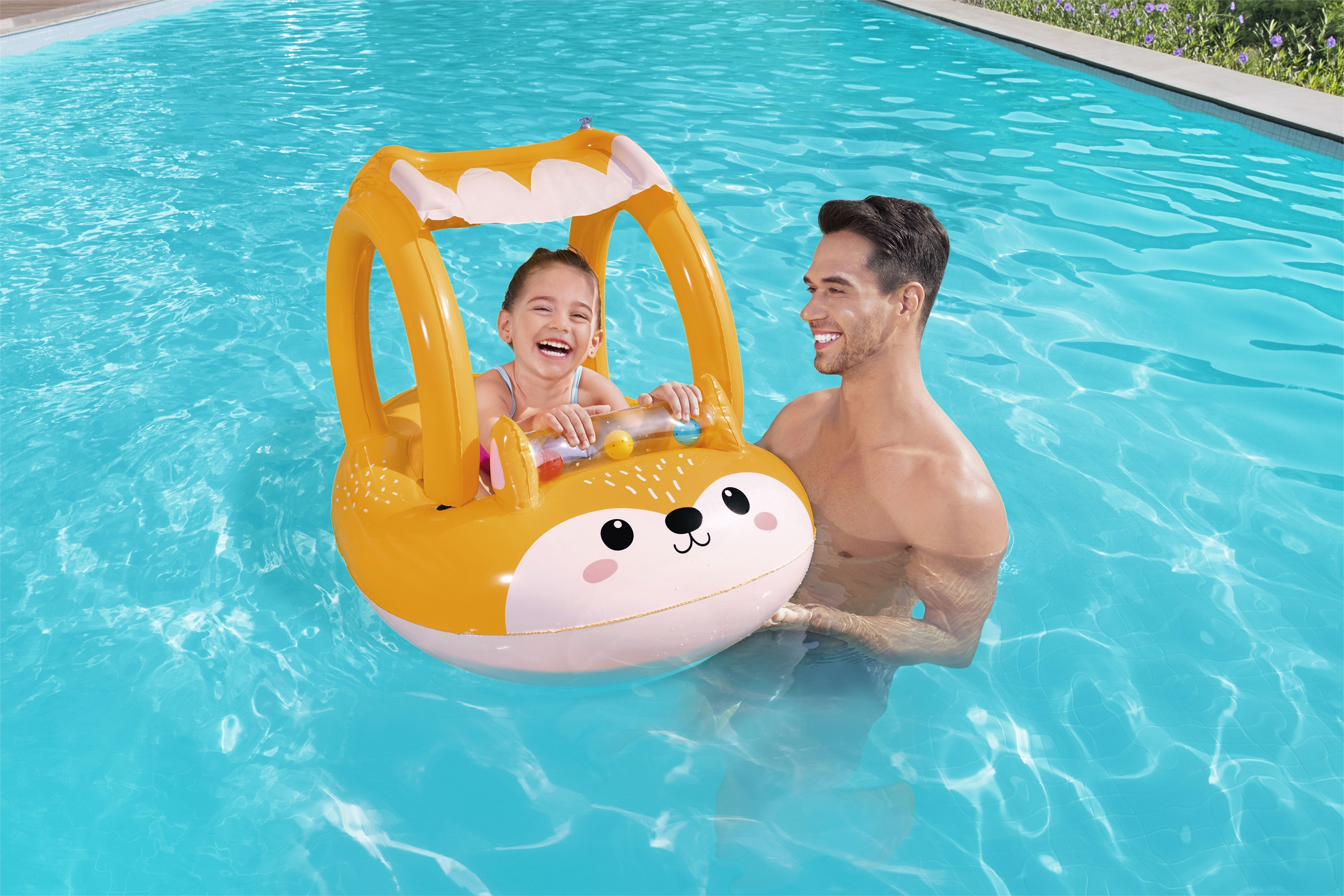 BESTWAY 34168 FRIENDLY FOX BOAT 94X66CM