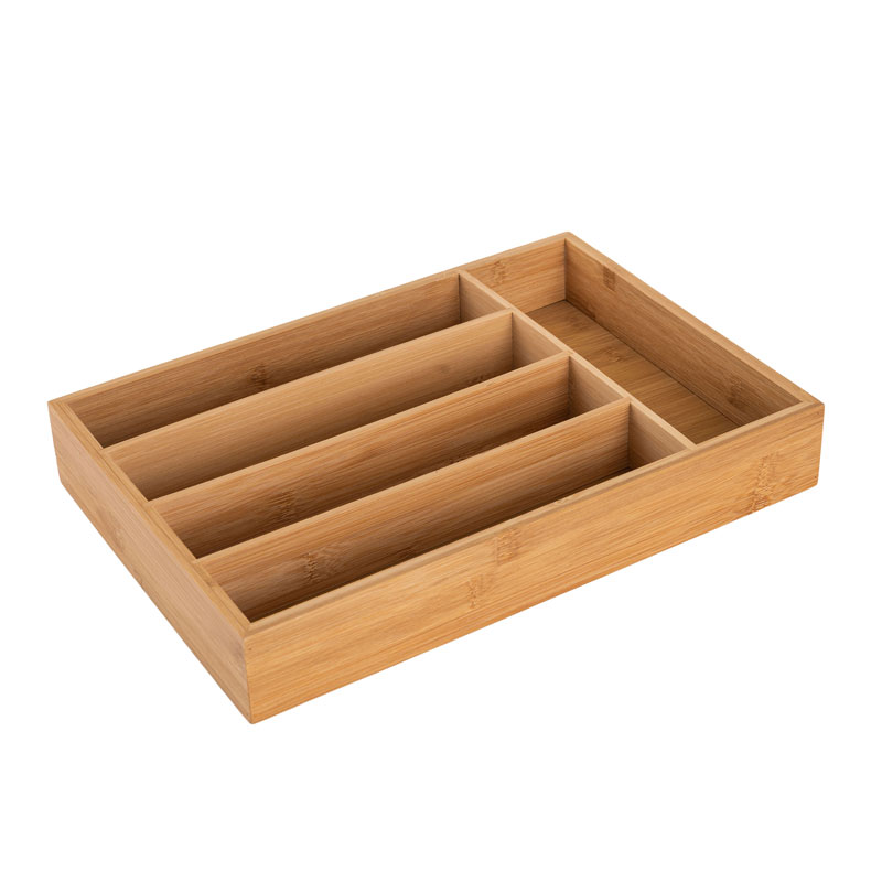 CUTLERY ORGANIZER BAMBOO 33X23CM