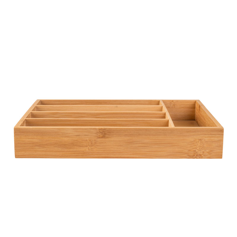 CUTLERY ORGANIZER BAMBOO 33X23CM