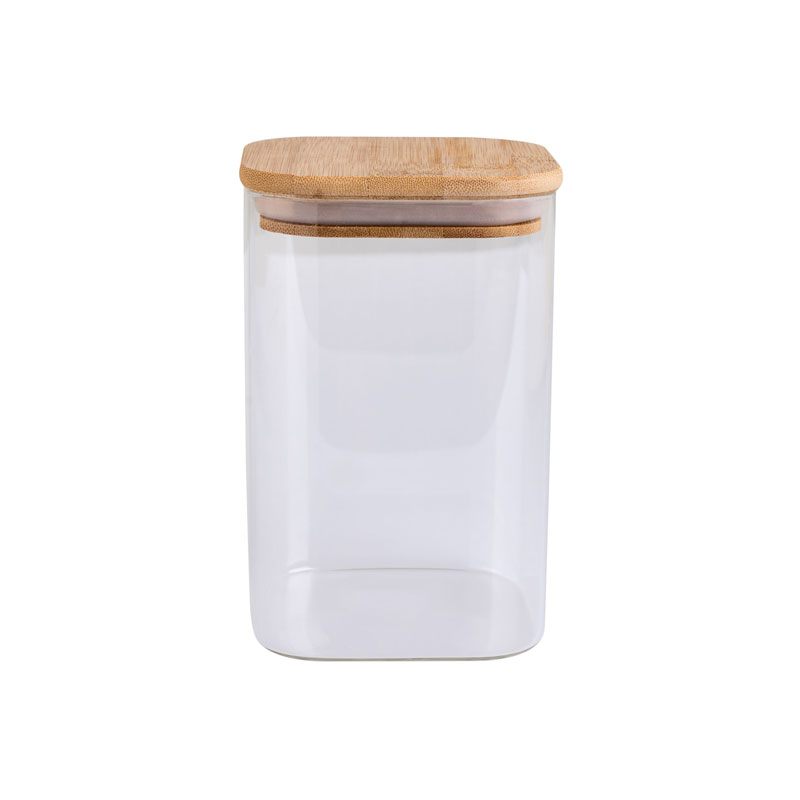 ΔΟΧΕΙΟ ΑΠΟΘΗΚΕΥΣΗΣ BAMBOO 950ML ΓΥΑΛΙΝΟ ΜΕ ΚΑΠΆΚΙ