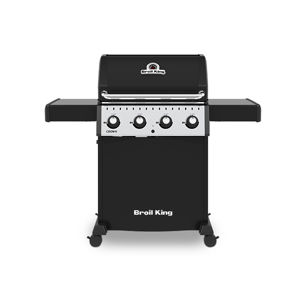 BROIL KING CROWN 410 GAS BARBEQUE 4 BURNERS 11.4KW