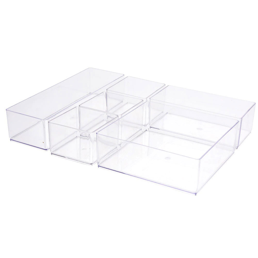 DRAWER ORGANIZER SET 6PCS 225X300X50MM